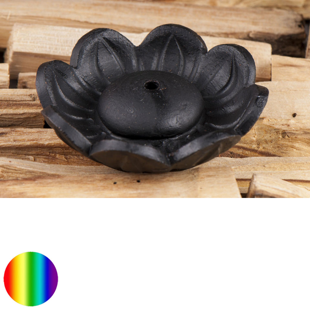 Lotus schwarz Keramikhalter