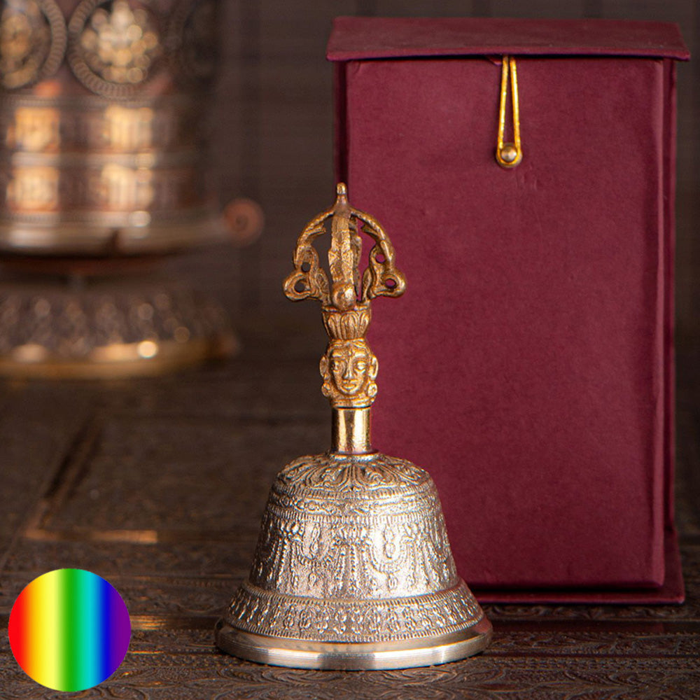 Glocke mit Dorje - 12.5cm