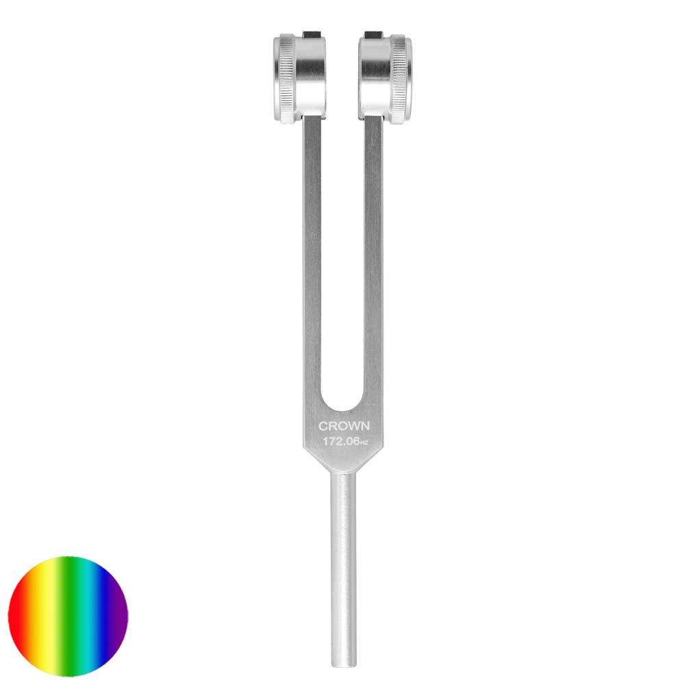 Stimmgabel Kronen Chakra - gewichtet | Platonische Jahr