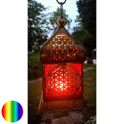 Orientalisches Licht Blume des Lebens gold