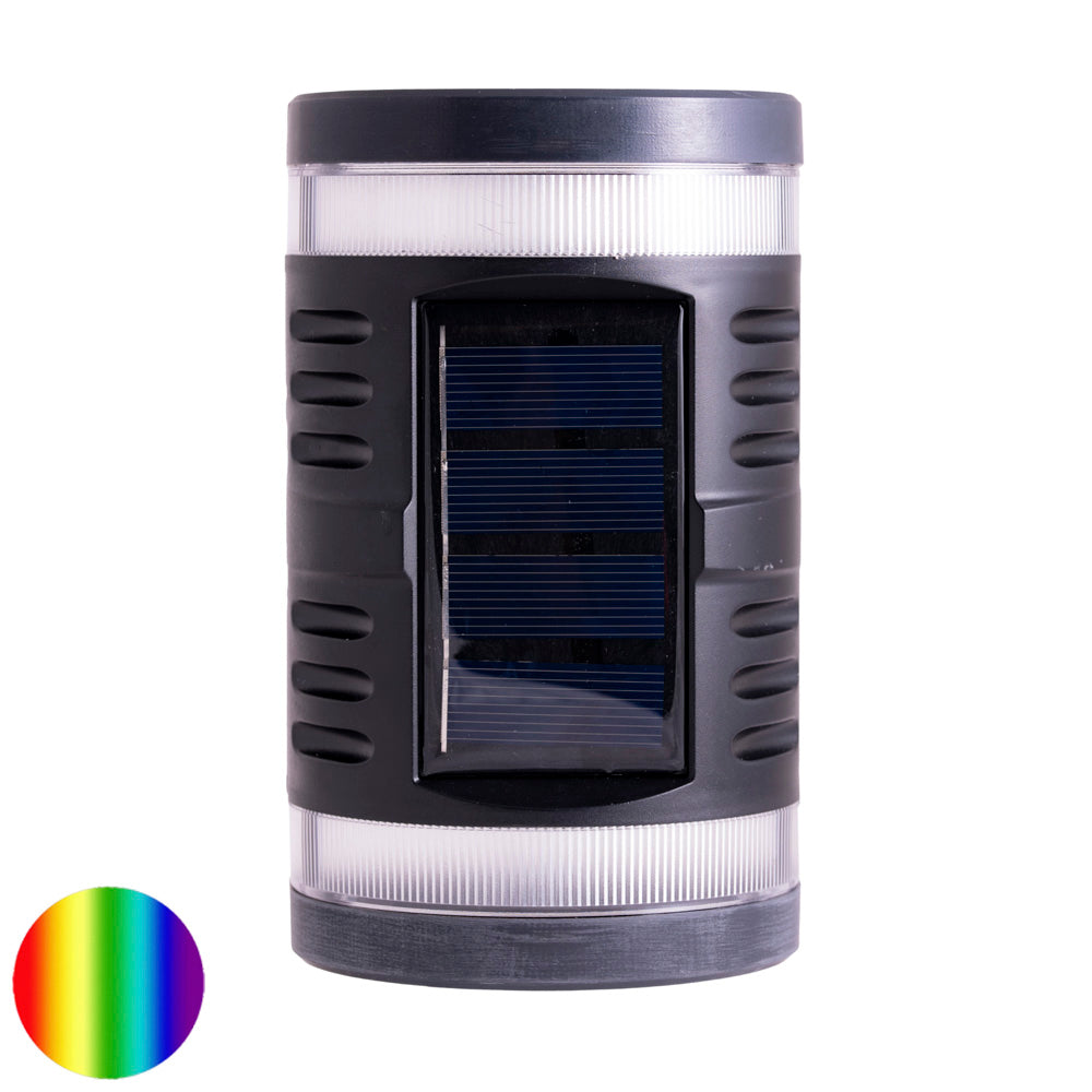 Solar LED Blume des Lebens Wand Aussenleuchte