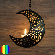 Orientalisches Teelicht Mond - Windlicht