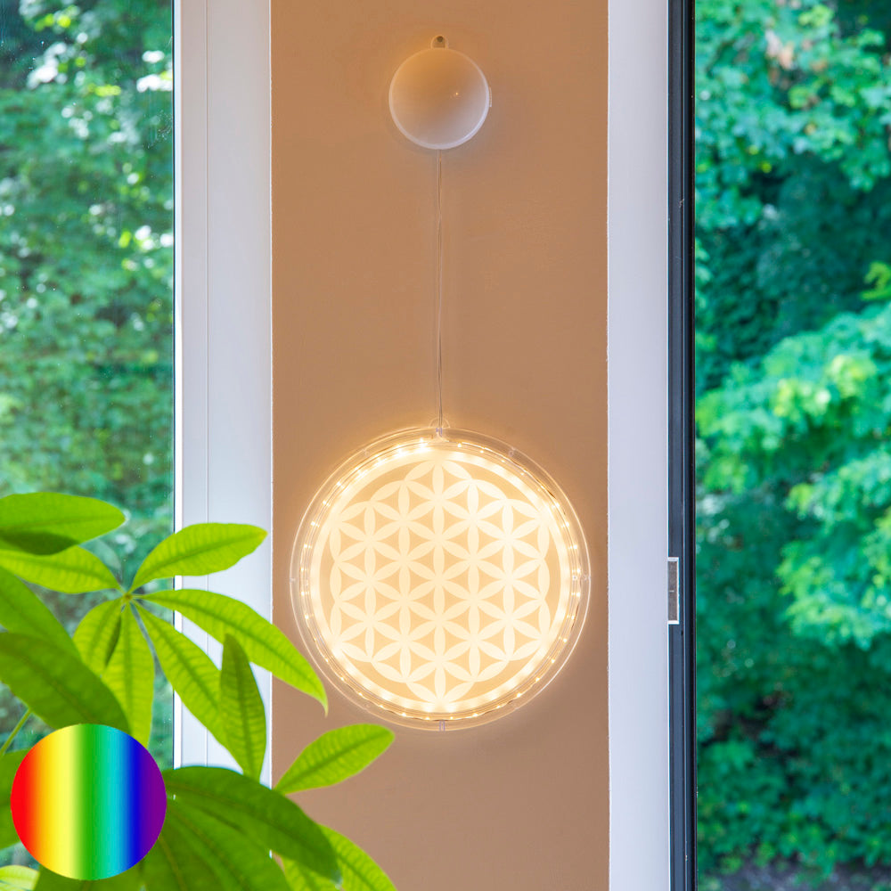 Licht Blume des Lebens LED