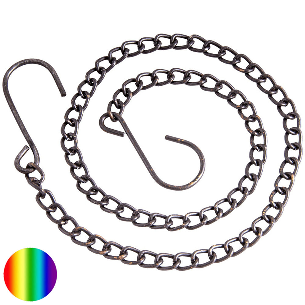 Laternenkette Zink Antique