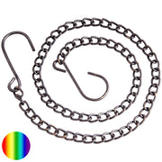 Laternenkette Zink Antique