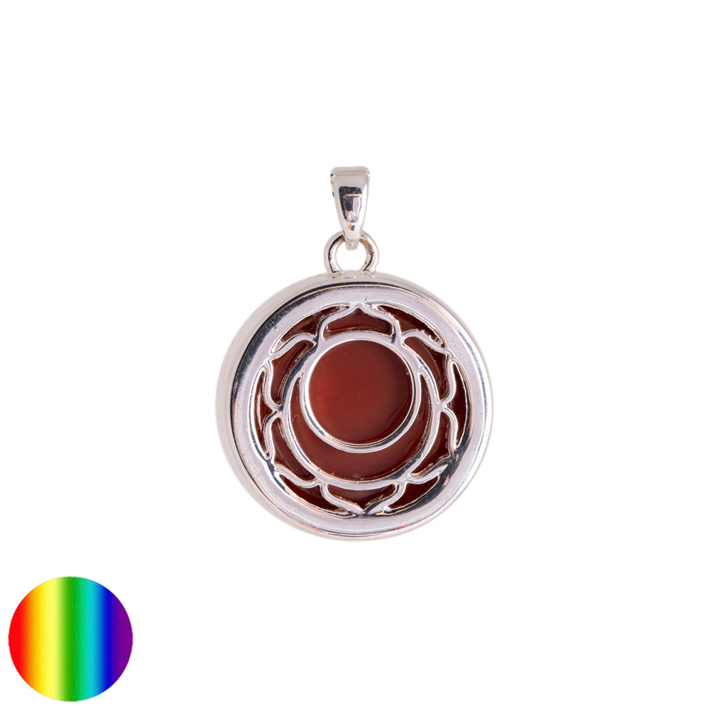 Sakral-Chakra Kette mit Carneol