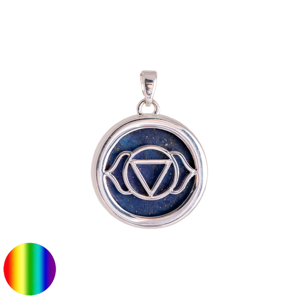 Stirn-Chakra Kette mit LapisLazuli
