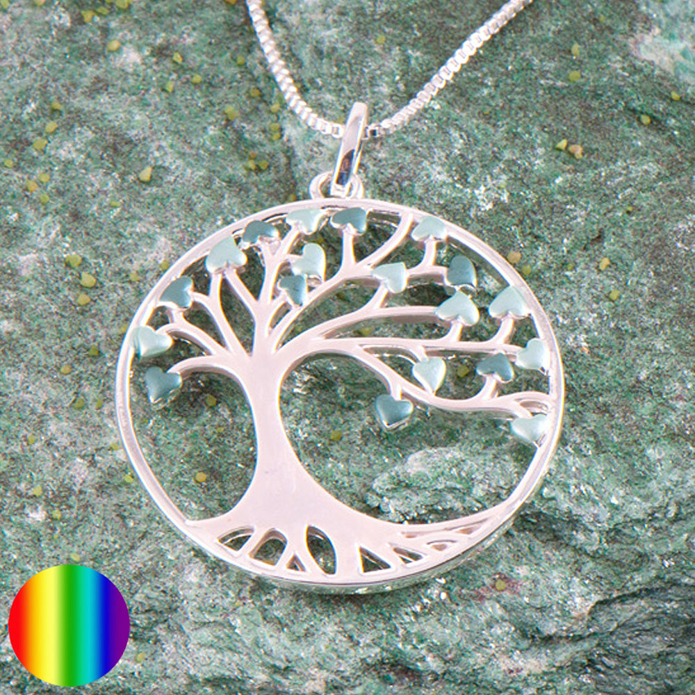 Halskette Yggdrasil - Zinklegierung