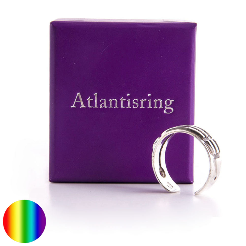 Atlantis Ring Damen silber
