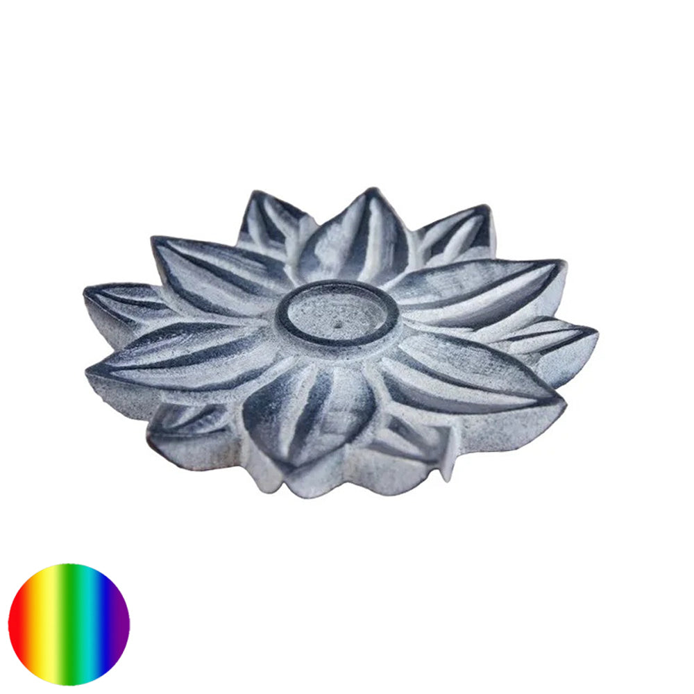 Räucherstäbchenhalter - Speckstein Lotusblume