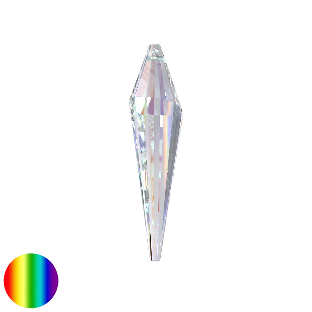 Regenbogen-Kristall - Spitzkegel irisierend 76mm