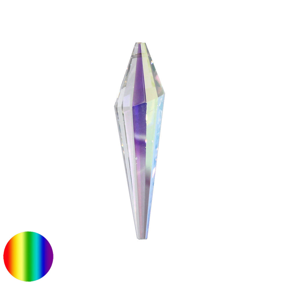 Regenbogen-Kristall - Spitzkegel irisierend 76mm