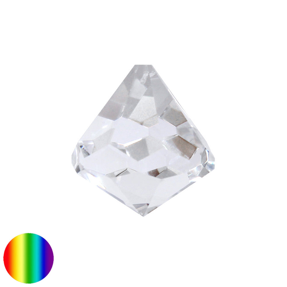 Regenbogen-Kristall - Kegel Diamantschliff 30mm