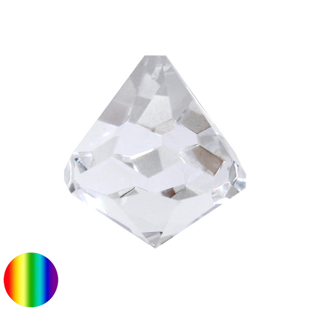 Regenbogen-Kristall - Kegel Diamantschliff 40mm