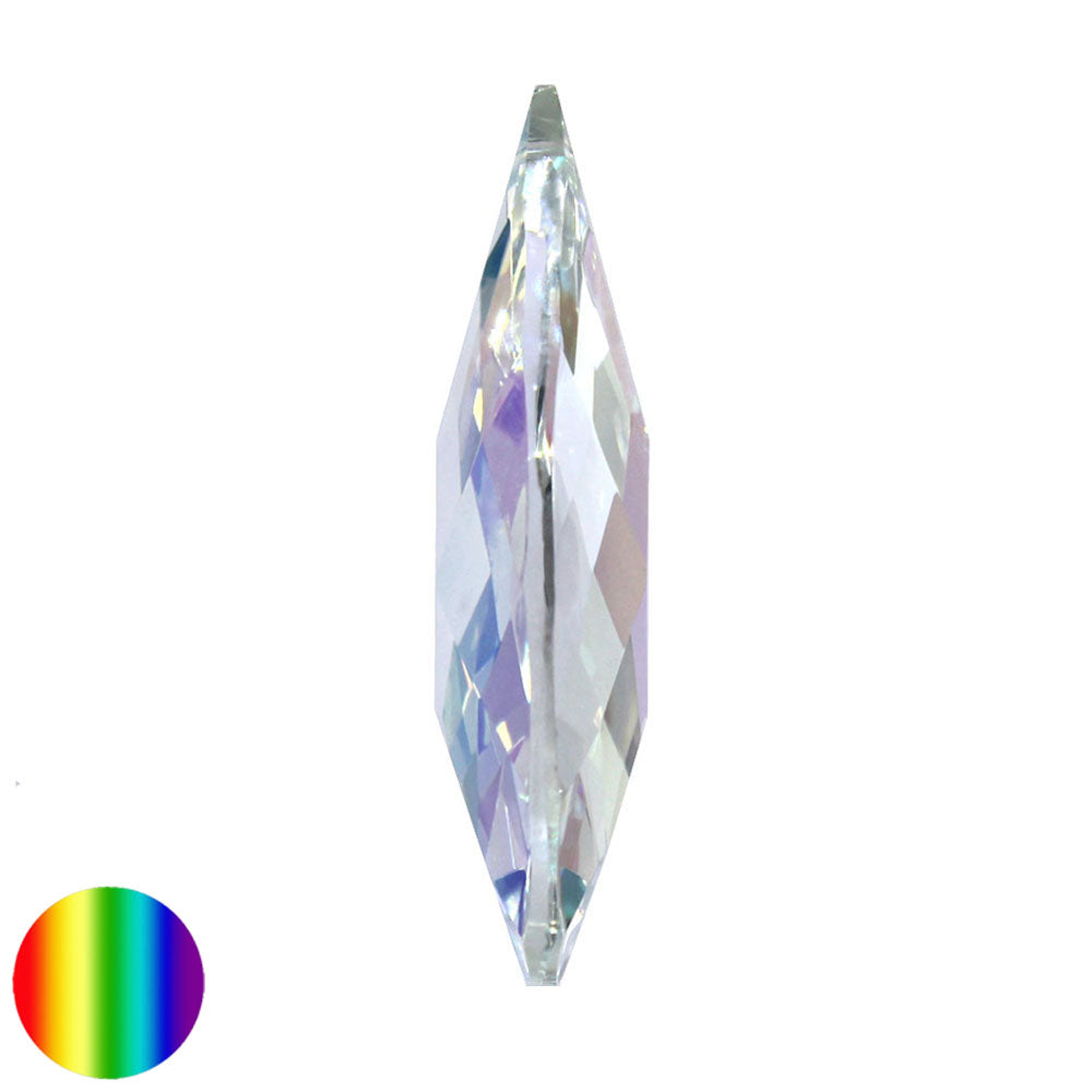 Regenbogen-Kristall - Salzburger Raute irisierend 76mm
