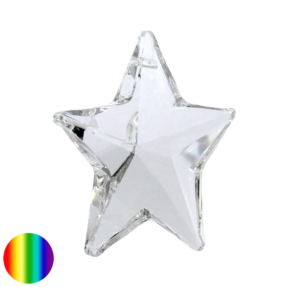 Regenbogen-Kristall - Stern 50mm