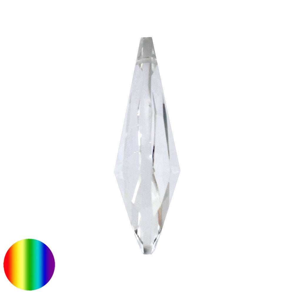 Regenbogen-Kristall - Mandel Elegance 89mm