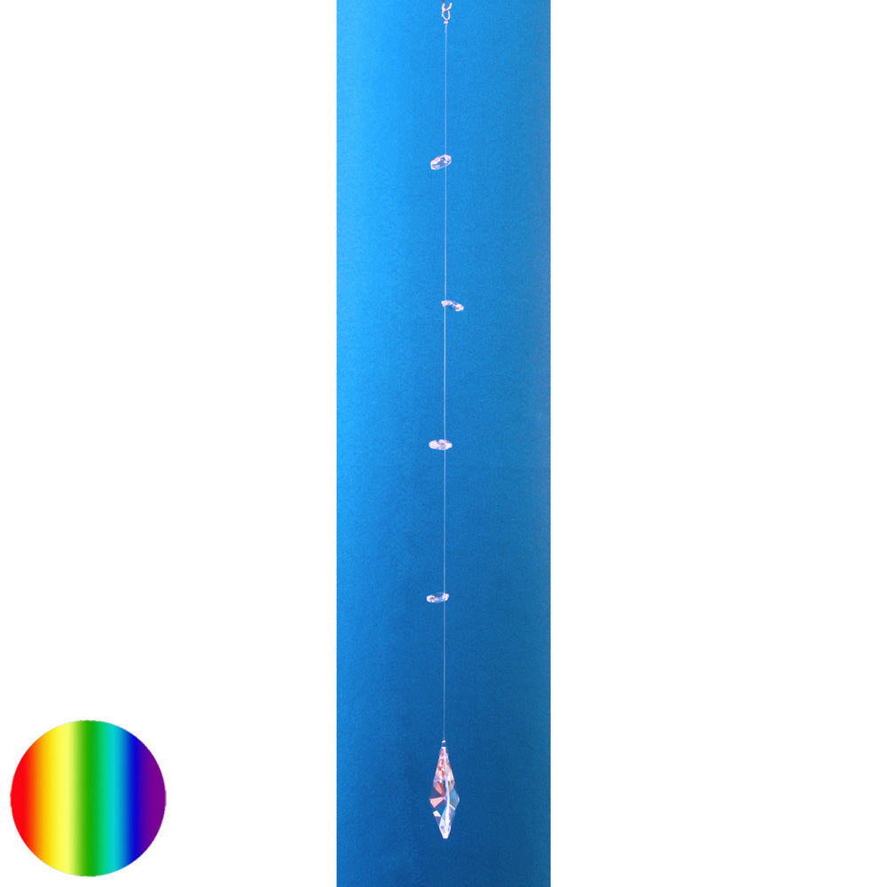 Regenbogen-Kristall Hänger - Medaillon 61 mm