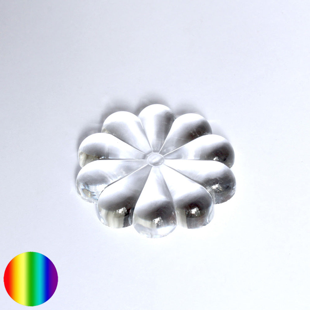 Kugelhalter - Kristallglas Blume
