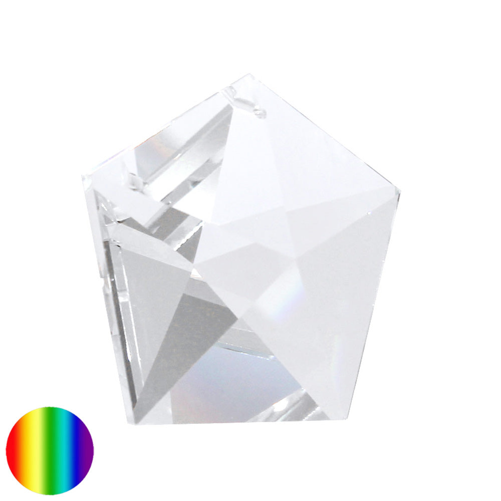 Regenbogen-Kristall - Pentagon 50mm