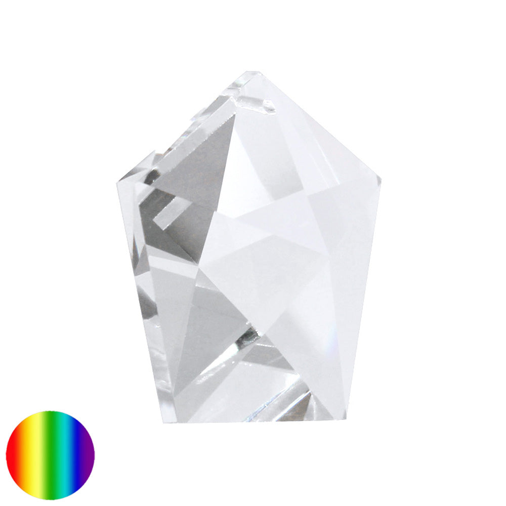 Regenbogen-Kristall - Pentagon 50mm