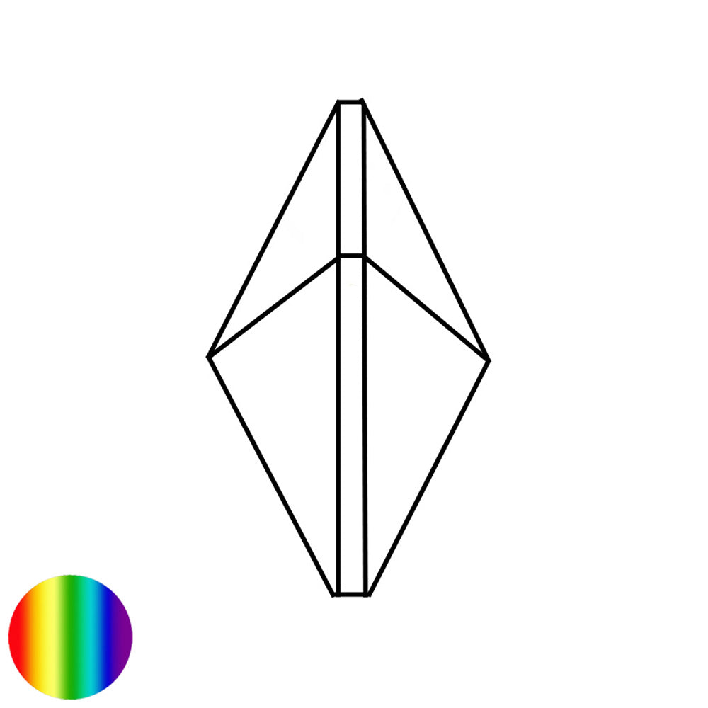 Regenbogen-Kristall - Pentagon 50mm