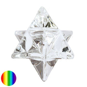 Regenbogen-Kristall - Merkaba 50mm