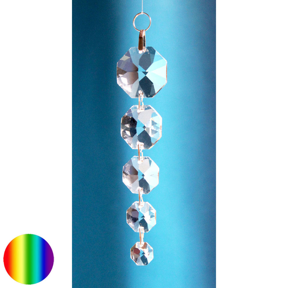 Regenbogen Cascade - Achteck