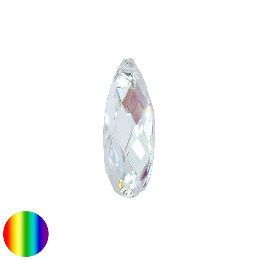 Regenbogen-Kristall - Salzburger Raute irisierend 38mm