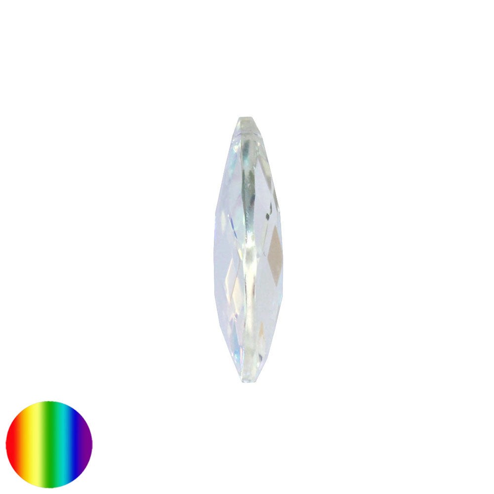 Regenbogen-Kristall - Salzburger Raute irisierend 38mm