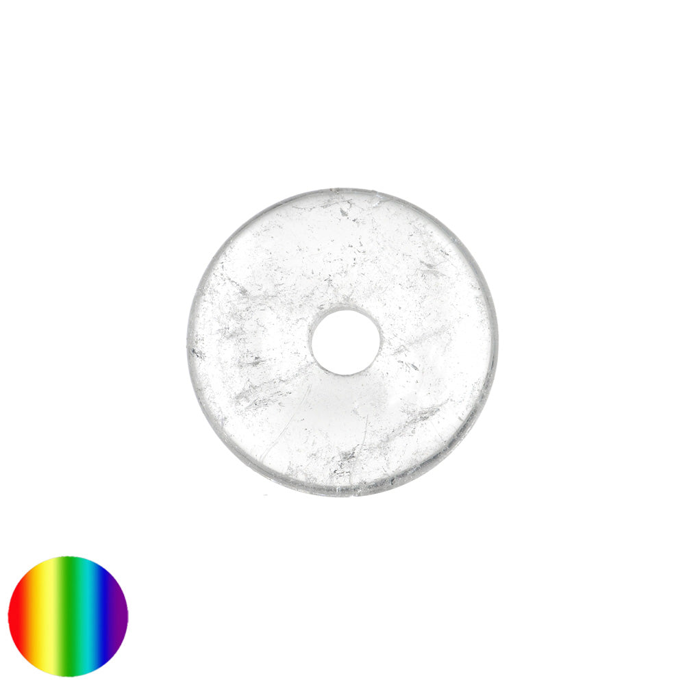 Bergkristall 30mm Donut