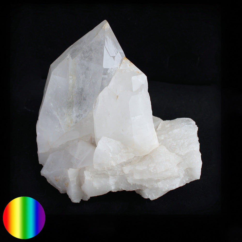 Bergkristall Stufe 555g - Schweiz - Originalfoto