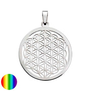 Collection Inner Light - Blume des Lebens-Anhänger - Silber 30mm