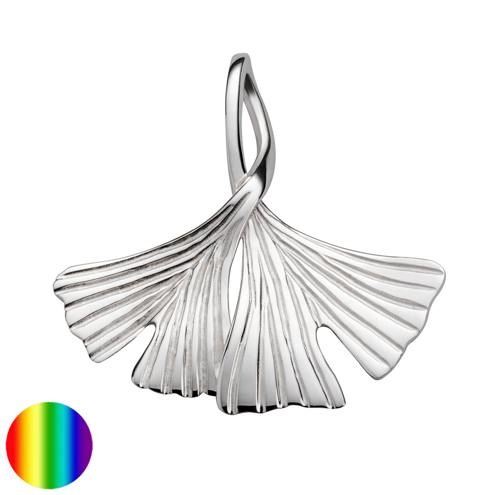 Collection inner Light - Symbolschmuck Anhänger - Ginkgo-Blatt