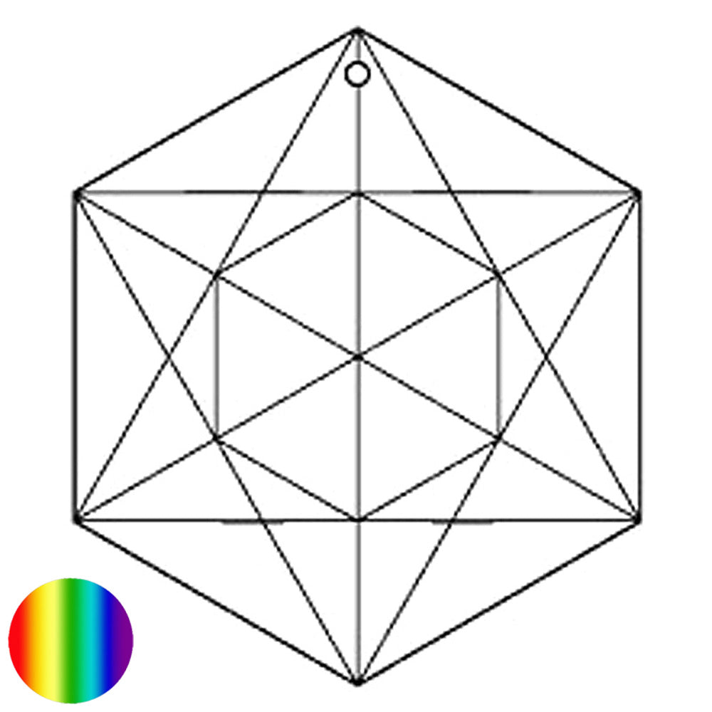 Cascade bunt - Hexagon