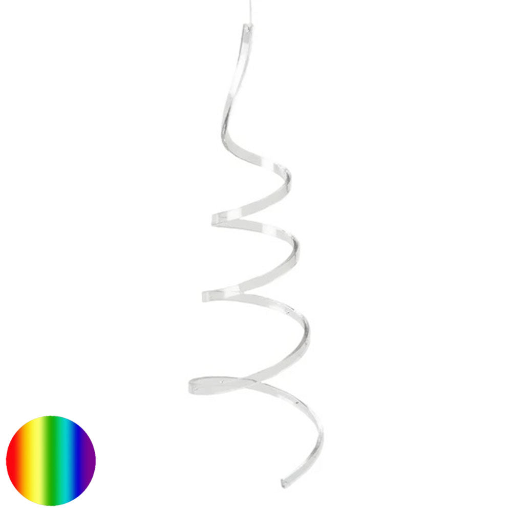 Acrylspirale mit 18 Bohrungen
