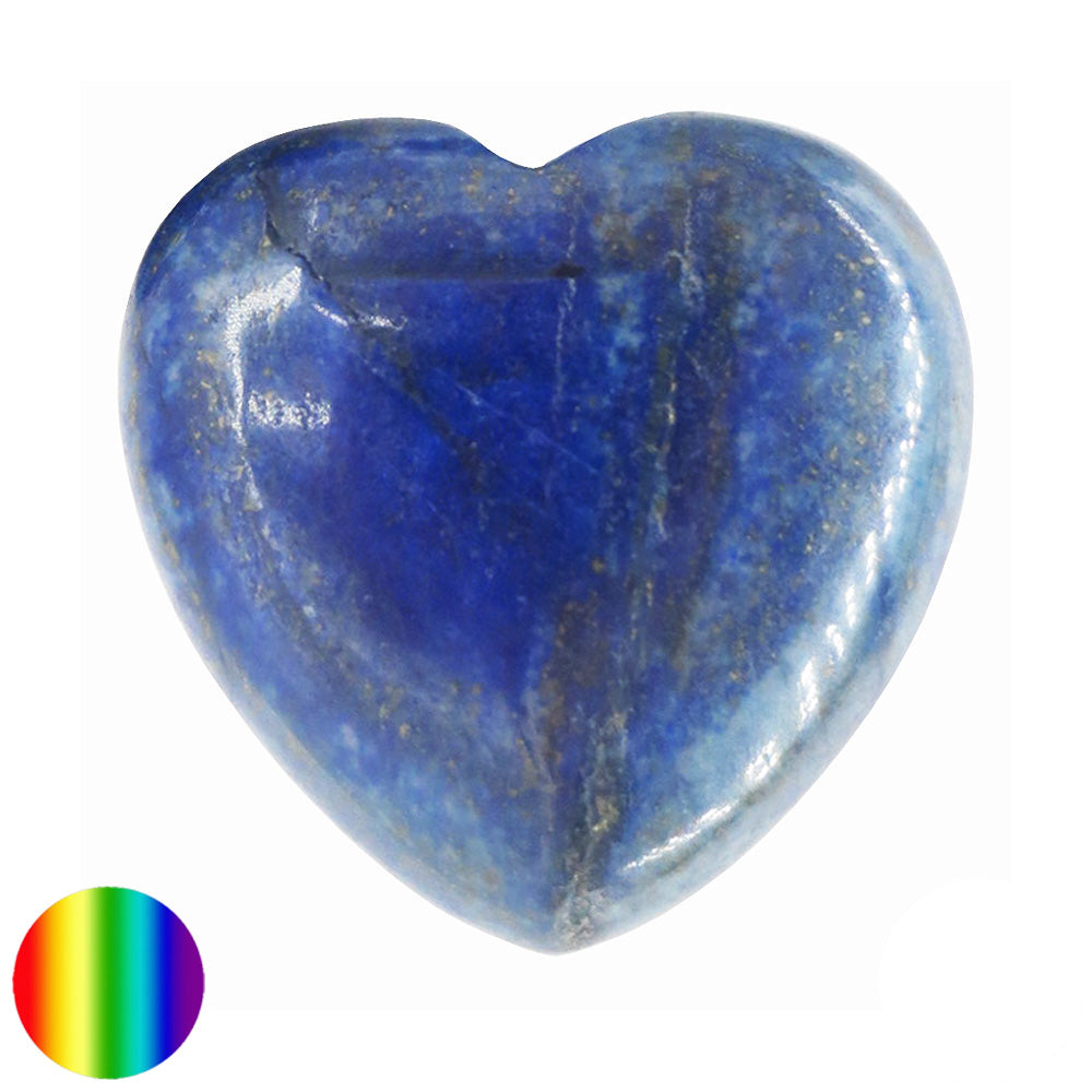 Edelstein Herz - Lapis Lazuli B 30mm