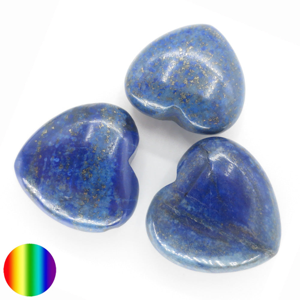 Edelstein Herz - Lapis Lazuli B 30mm