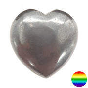  Edelstein Herz - Hämatit 30mm