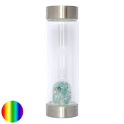 Vita Juwel Trinkflasche ViA Edelstein-Balance® - Larimar & Bergkristall