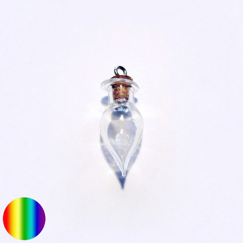 Elixierflasche Mini mit Korken und Öse
