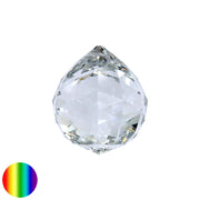 Regenbogen-Kristall - Kugel-Dreieck Meridian 40mm