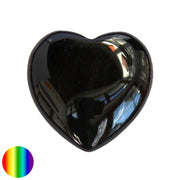 Edelstein Herz - Obsidian 30mm