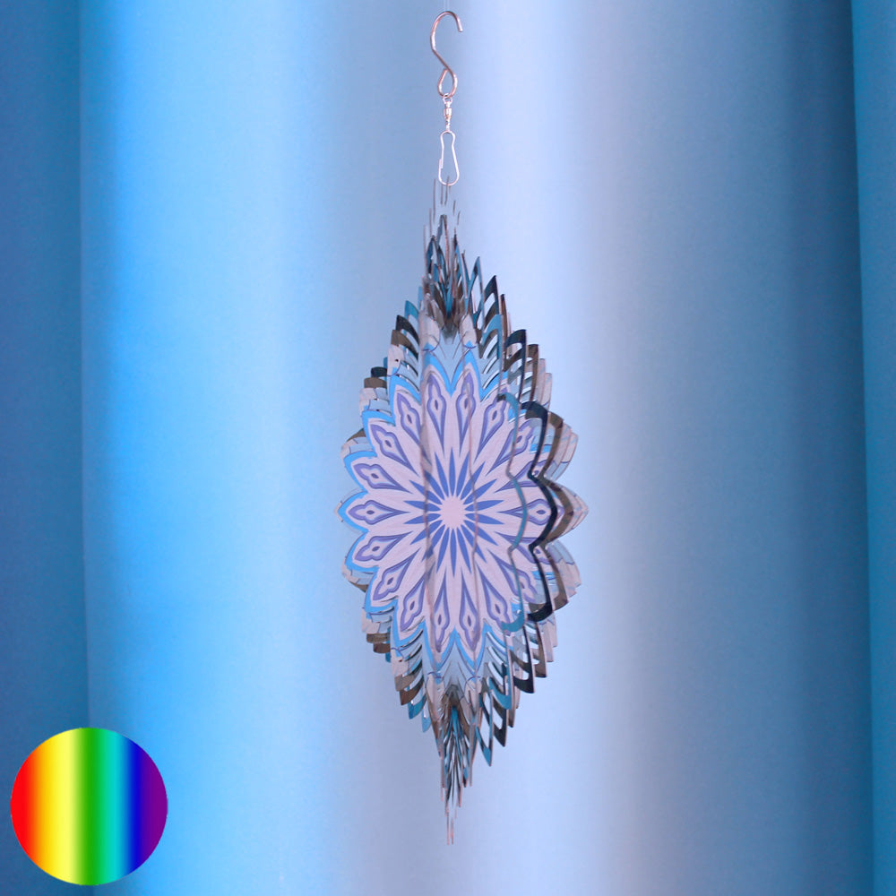 Windspiel Spirale - Bunte Blume