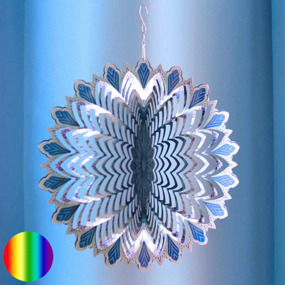 Windspiel Spirale - Bunte Blume