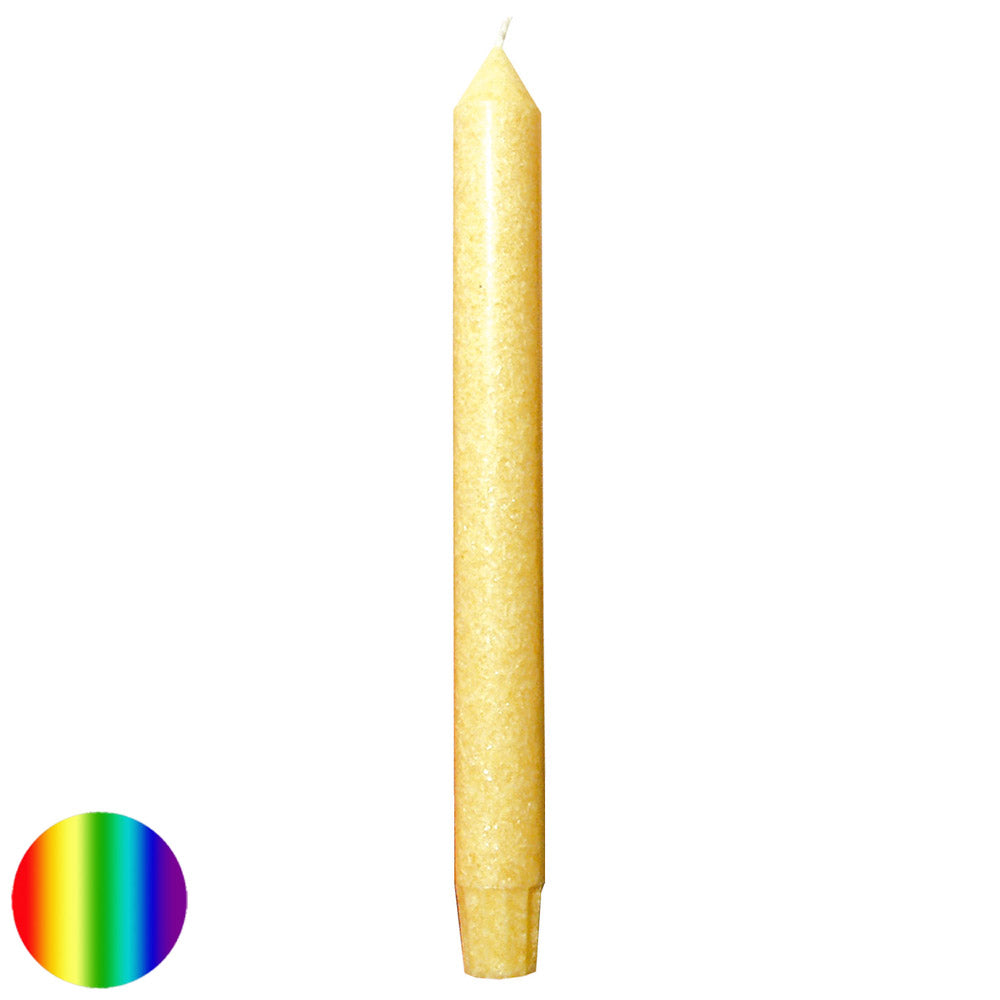Stabkerzen 4er Set - gelb