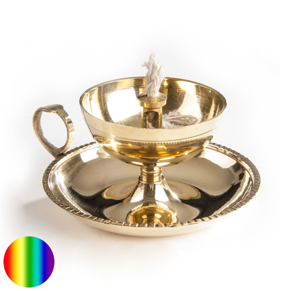 Ghee-Lampe aus Messing