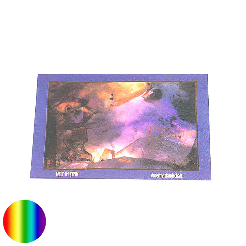 Karte Welt im Stein - Amethyst-Landschaft