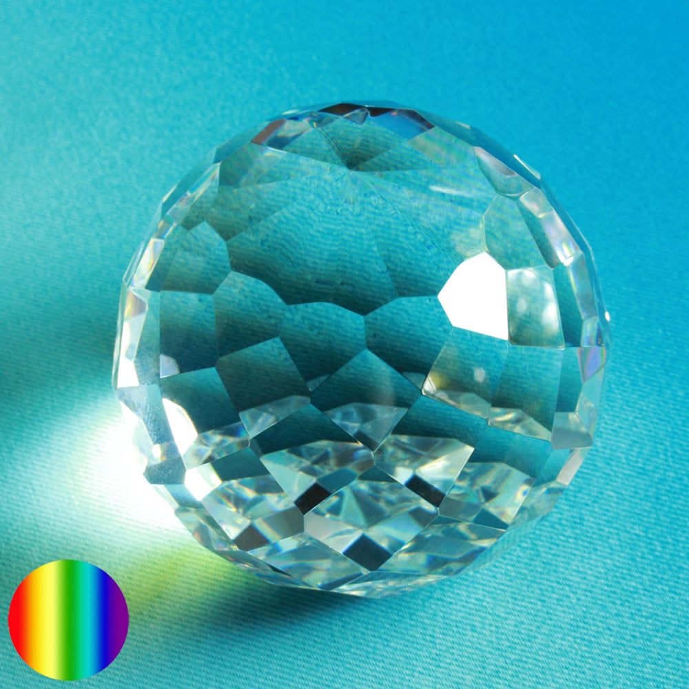 Kugel Rauten stehend Glaskristall 60mm bis 100mm