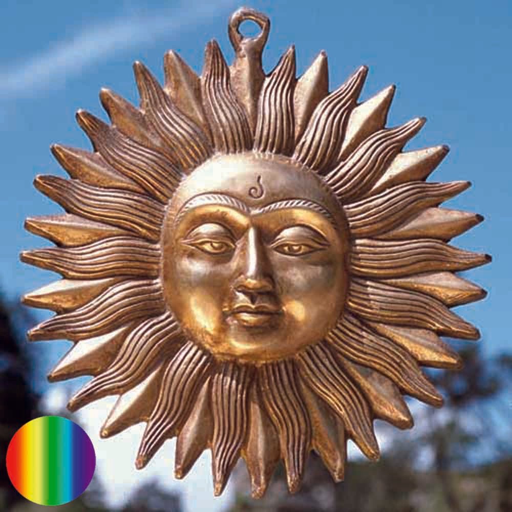 Sonne aus Messing